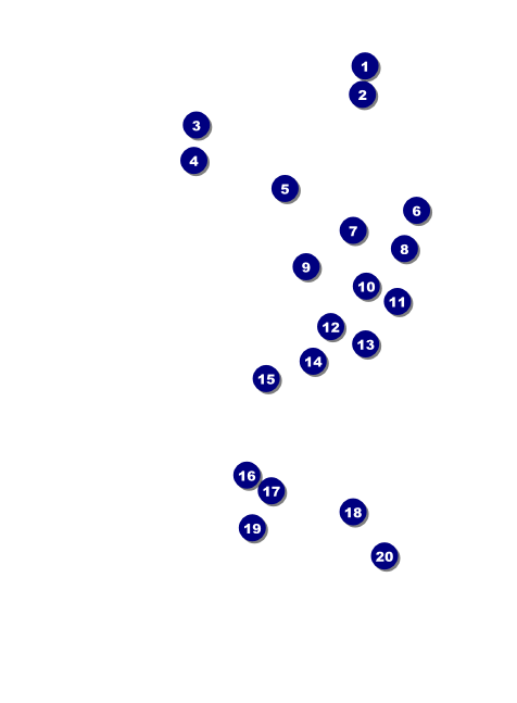 Maine Invitation Front Field Markers