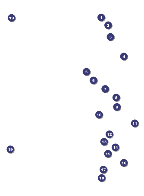 Year Invitation (Blue) Front Field Markers
