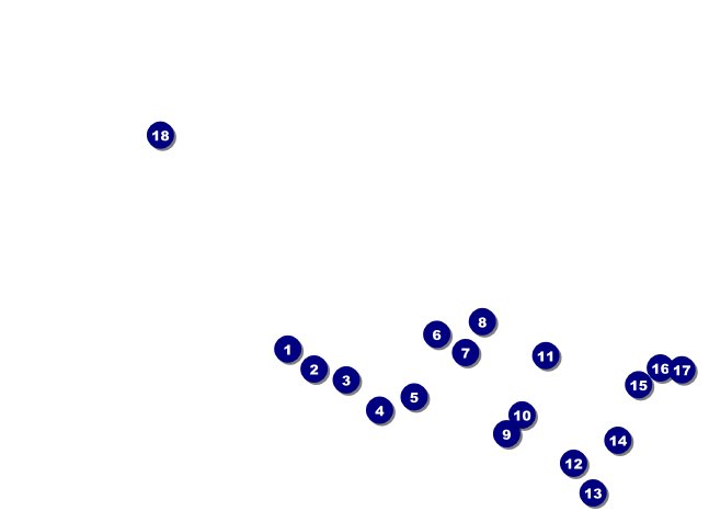 New Orleans Invitation Front Field Markers