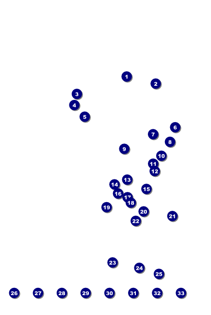 Delaware Poster Front Field Markers