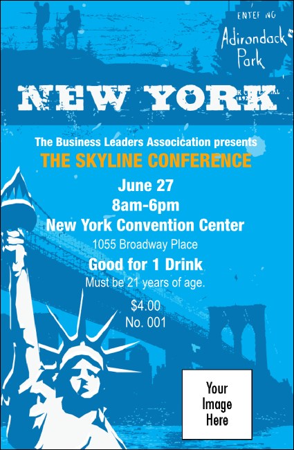 New York Drink Ticket Product Front