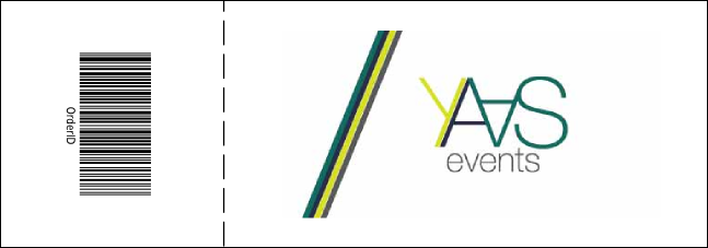 Stand Up Comedy Raffle Ticket Product Back