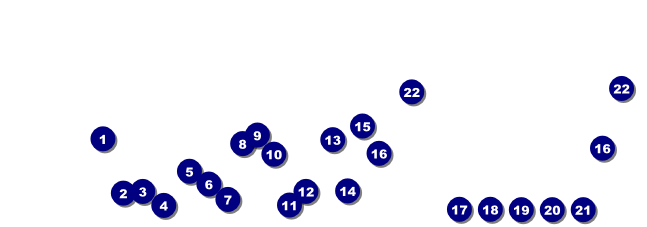 Stand Up Comedy Raffle Ticket Front Field Markers