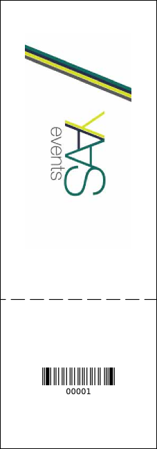 Roller Derby Pink Leopard Raffle Ticket Product Back