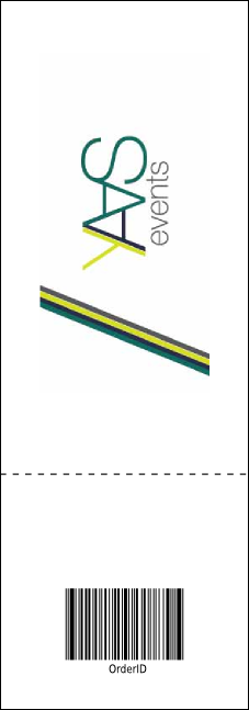 Fourth of July Freedom Raffle Ticket Product Back