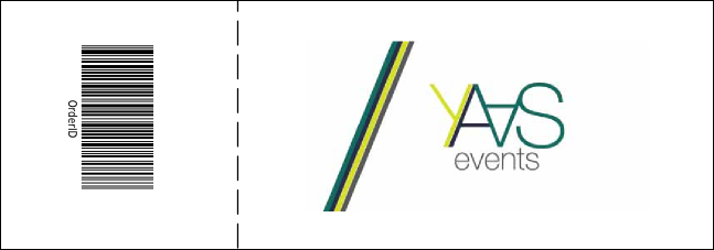 Gun-Themed Raffle Ticket Product Back