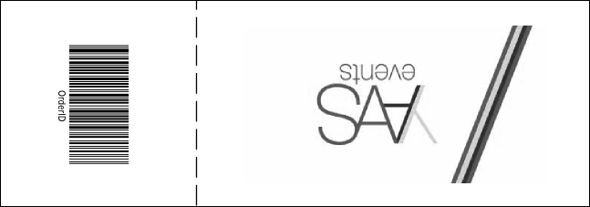 All Purpose Raffle Ticket 003 Product Back