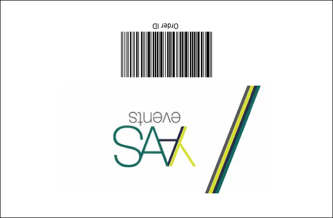 Fashion Show Drink Ticket Product Back