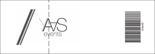 Black and White New Year's Raffle Ticket 001 Product Back