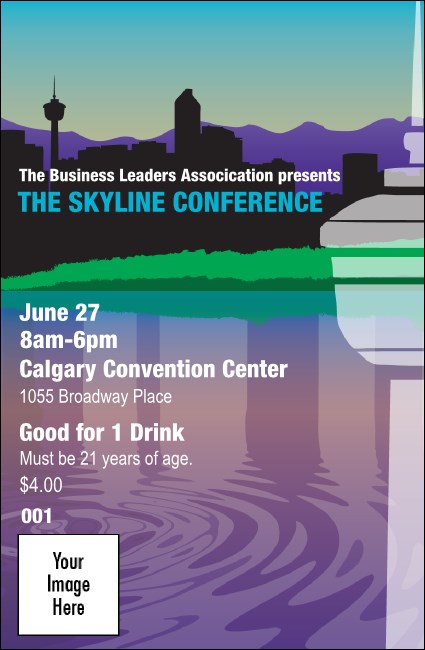 Calgary Drink Ticket Product Front