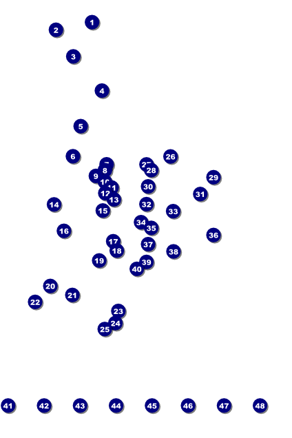 BMX Logo Poster Front Field Markers