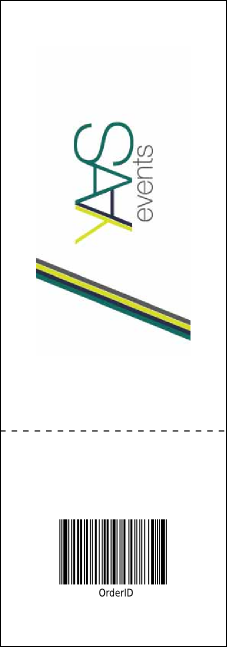 Book Fair Raffle Ticket Product Back