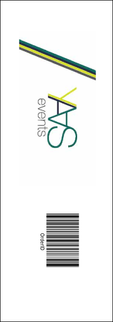 Dress Event Ticket Product Back