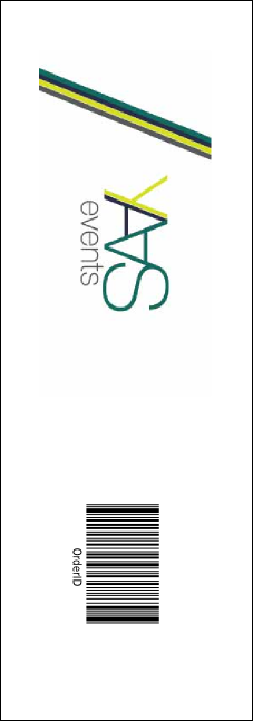 Indian Music Event Ticket Product Back