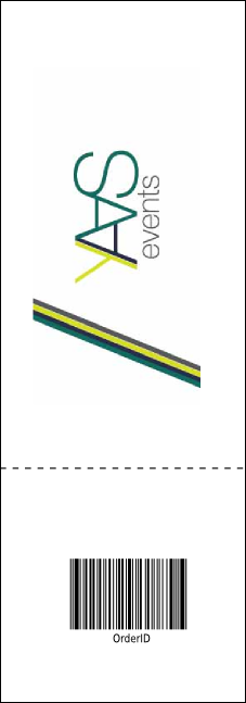 Cooking School Raffle Ticket Product Back