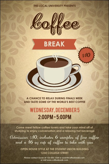 Coffee Poster Product Front